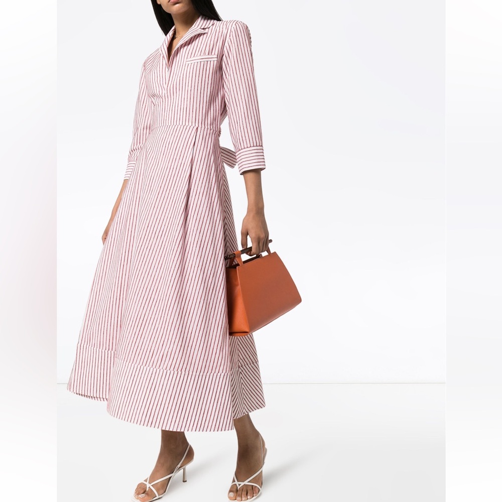By any othe name, stripped midi dress
